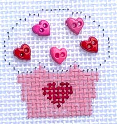 HB-32 Mini - Hearts Cupcake
