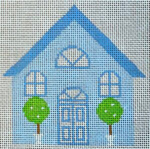 HB-400 Cottage - Blue & White with stitchguide