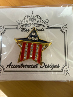 Patriotic Star Bling Needleminder Accoutrements