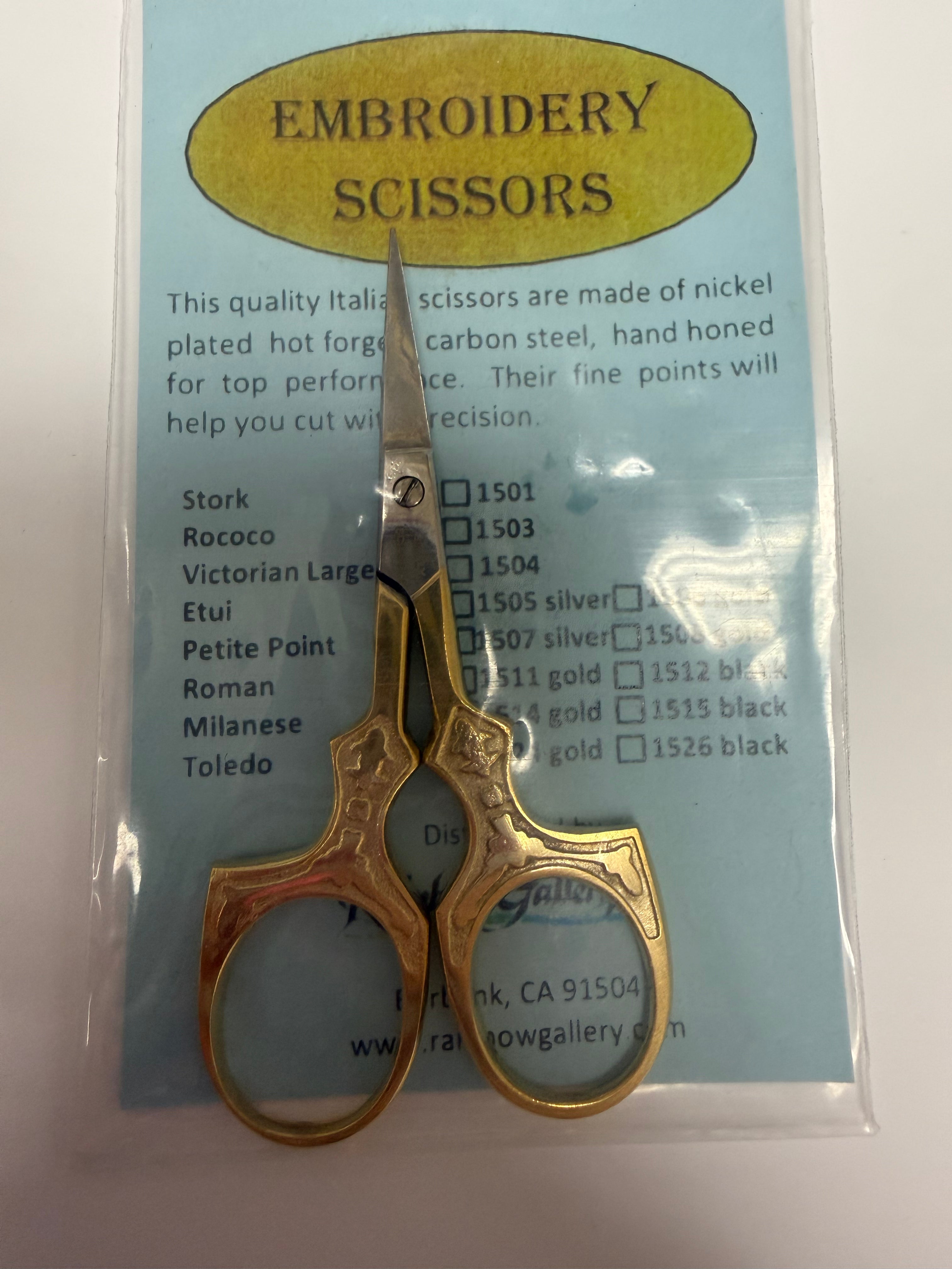1503  Rococco Gold Scissors