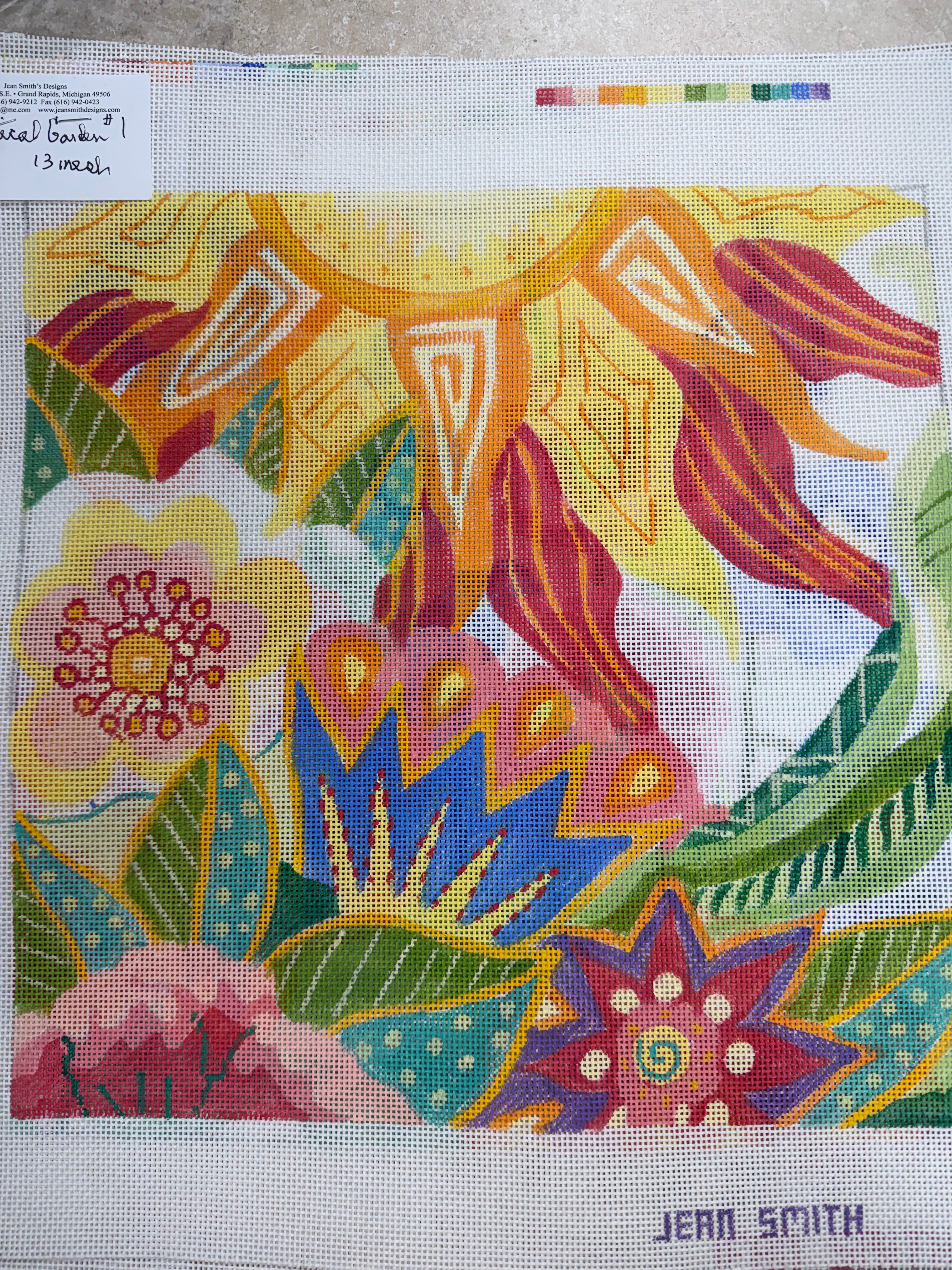 JS101A Tropical Garden