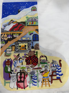 BE1552 Christmas Feast Stocking