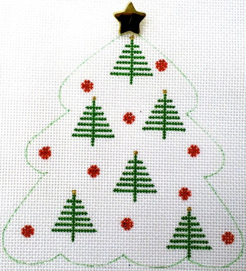 HB-140 Christmas Tree - Mini Trees with stitchguide