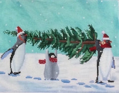 SC-PL06 Penguins Bring Home the Tree