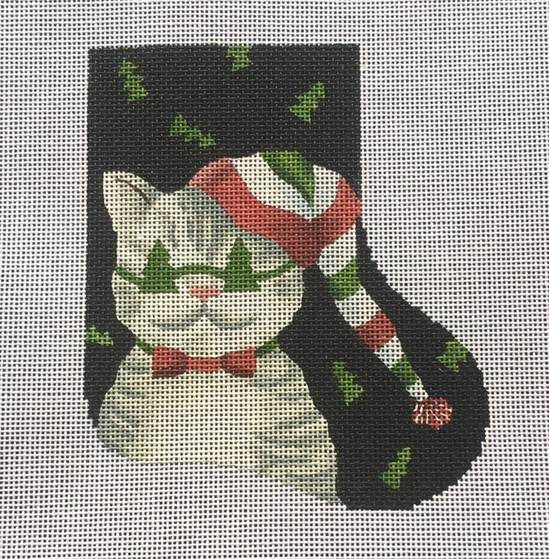 GD-SX03 Three Shades Kitty Mini Stocking
