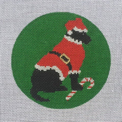 LM-XO16 Black Lab Santa