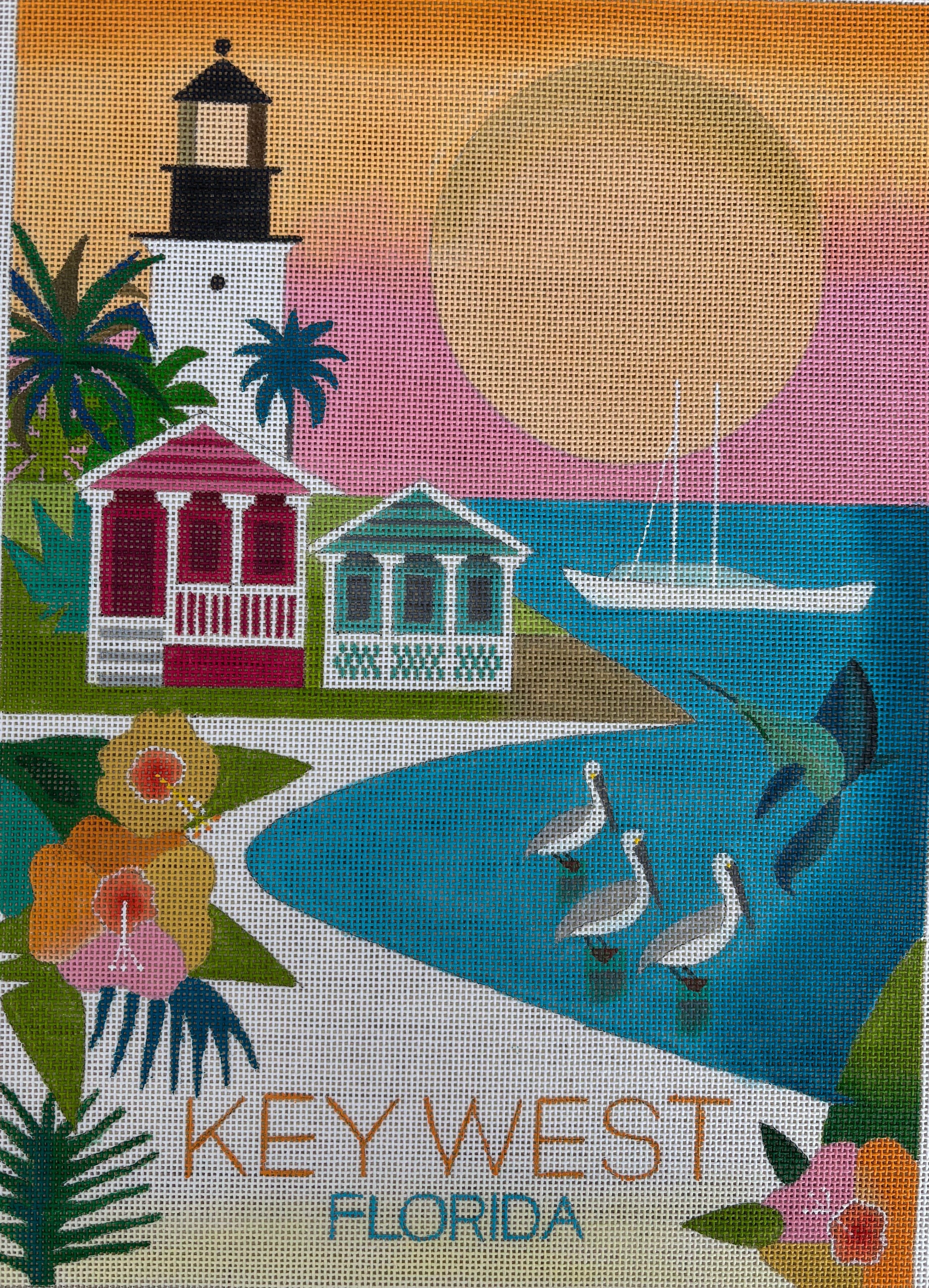 MO-US25 Key West Travel Poster