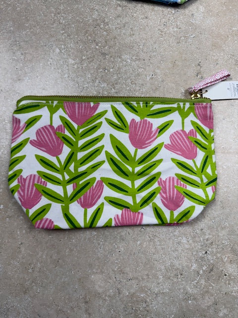 Canvas Pouch- Pink Delight