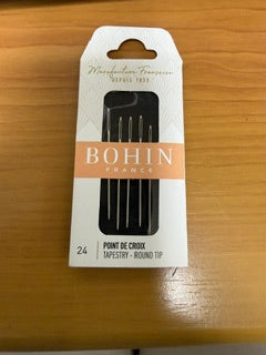 Bohin Needle- Size 24 Tapestry Round Tip