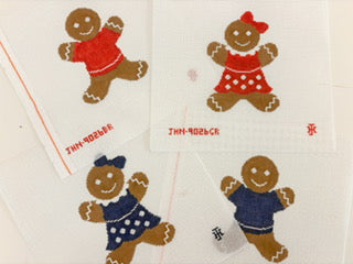 JHN906BN Navy Gingerbread Boy