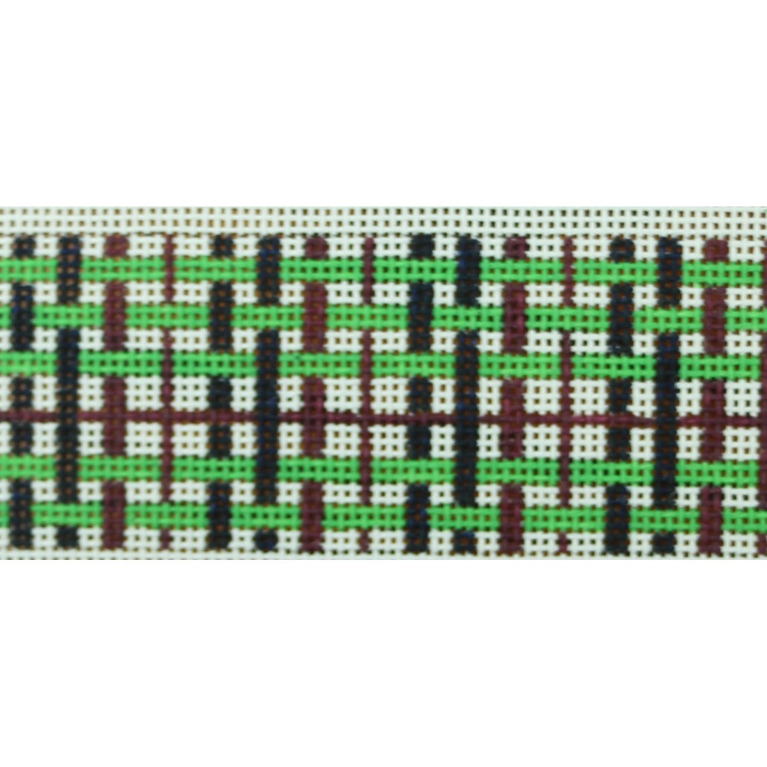 KKB541B black, green and maroon plaid belt on 13 2 x 52