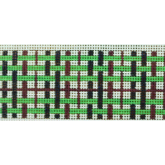KKB541B black, green and maroon plaid belt on 13 2 x 52