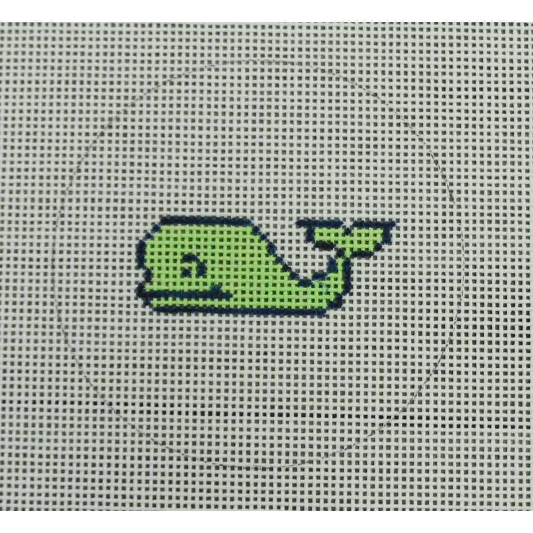 KKMO105 Green Whale Mini Round 3" Round