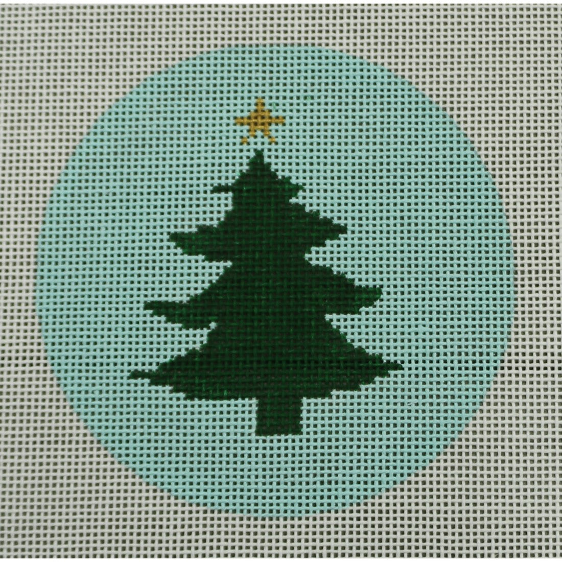 KKO123 Christmas Tree 2 3.75" round
