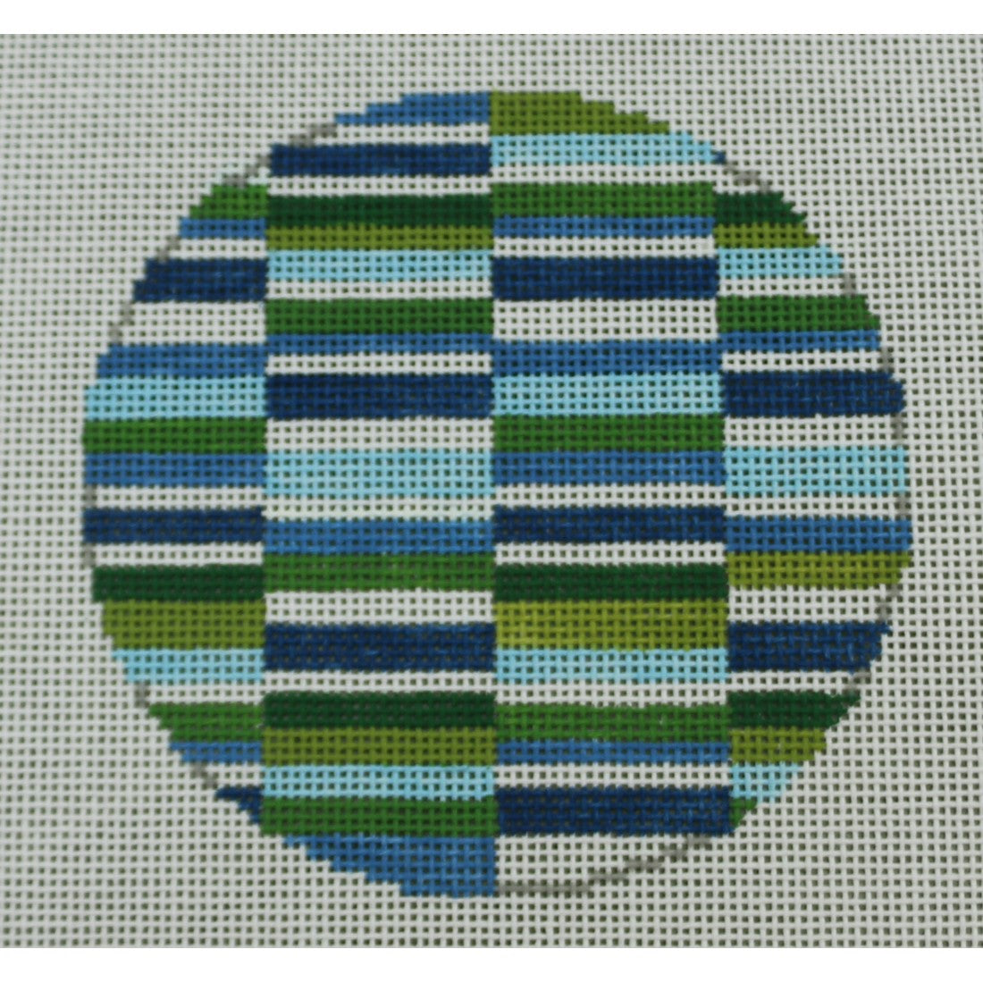 KKO181 cool colors block ornament