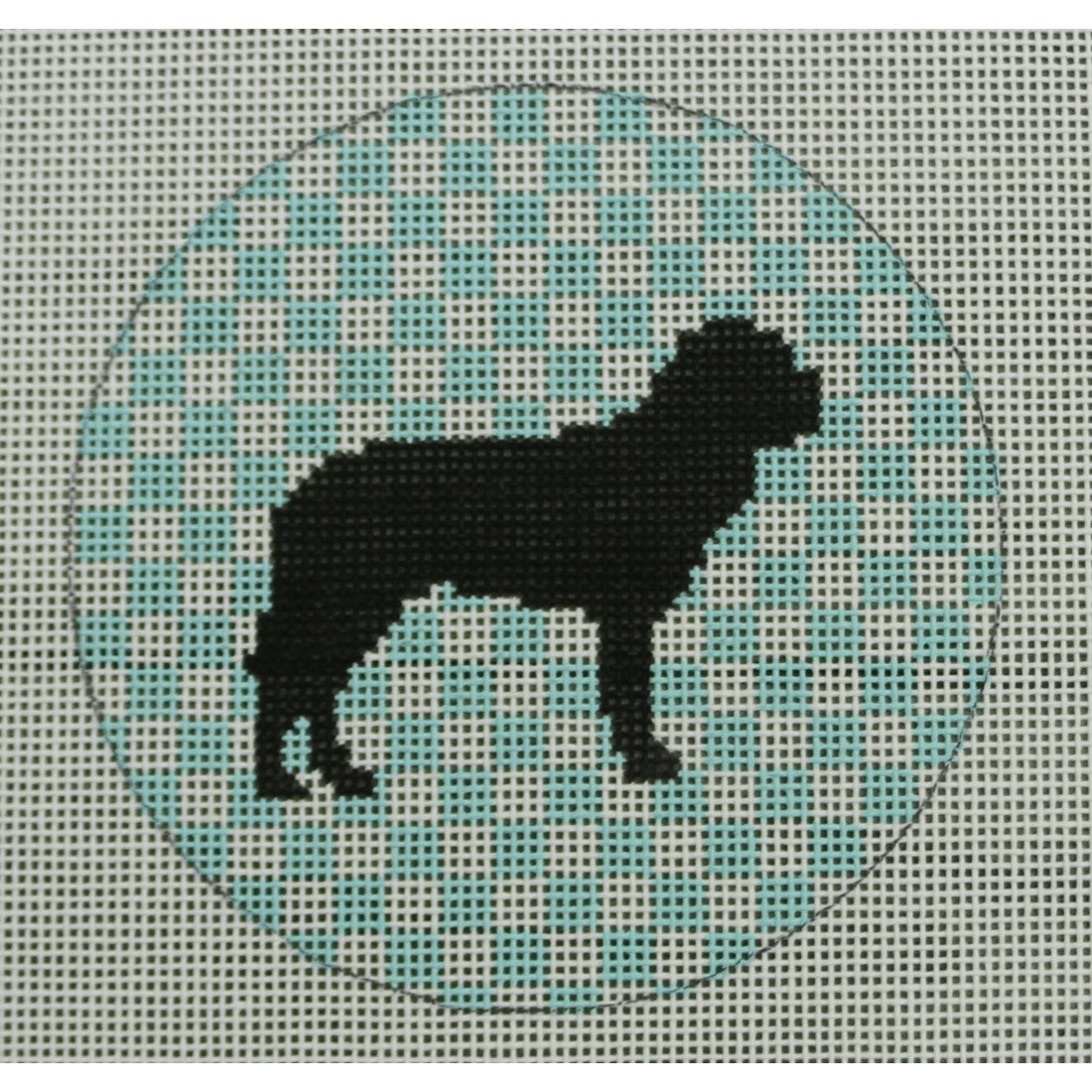KKOAS123 Bull Mastiff 4" round