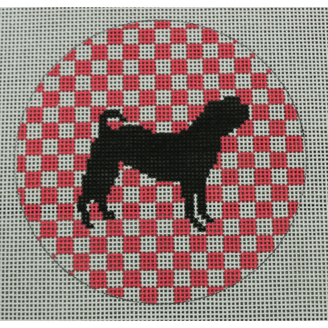 KKOAS124 Shar Pei 4" round