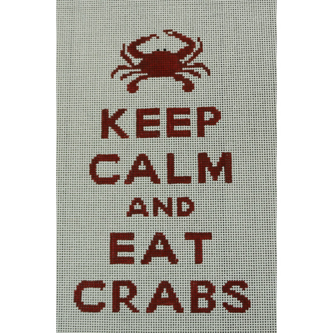 KKP115 Keep Calm and Eat Crabs 11 x 7.375