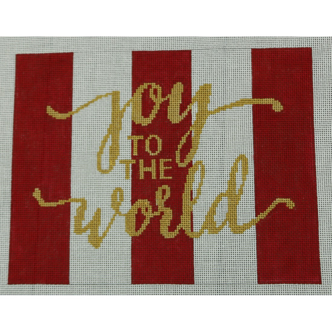 KKP128 Joy To The World Pillow 6.75 x 8.5