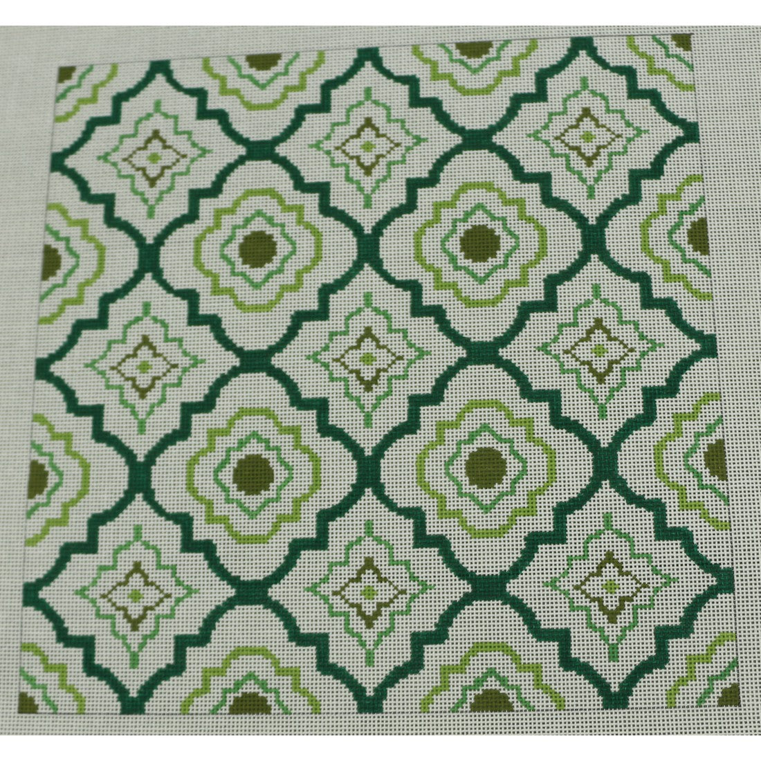 KKP178 Lime Tiles Pillow 9.75 x 9.75