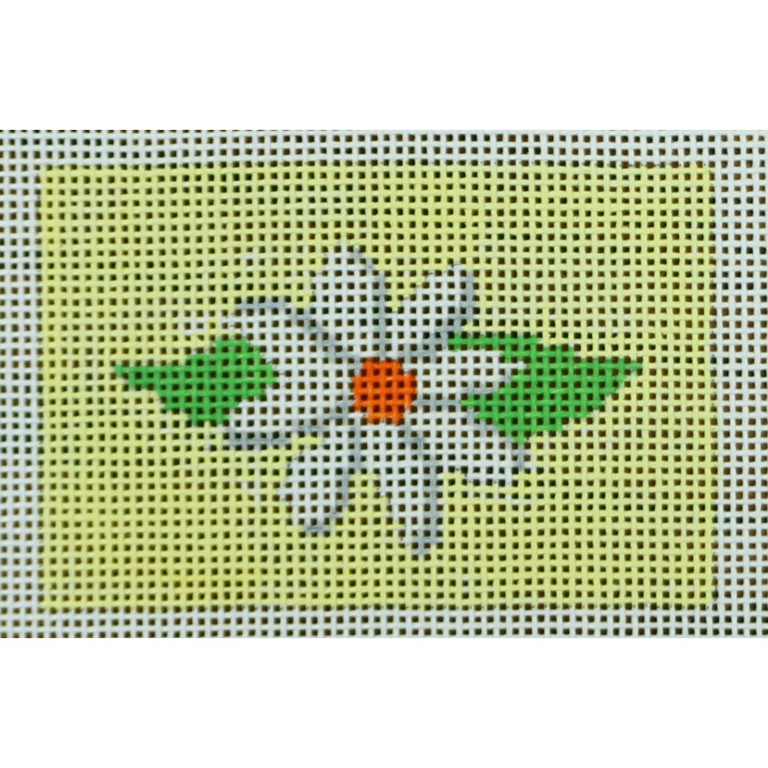 KKWCC35D white flower on yellow 2 x 3