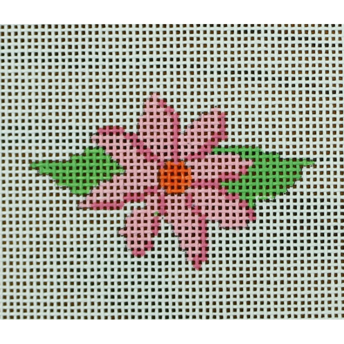 KKWCC35F pink flower on white 2 x 3