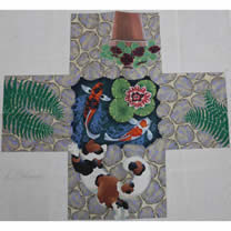 M-200 Cat/Koi Ottoman Cover