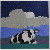M-221 Night (black & white cow)