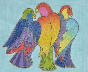 LB-132 Balinese Birds