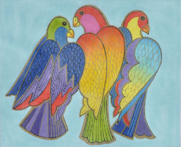 LB-132 Balinese Birds