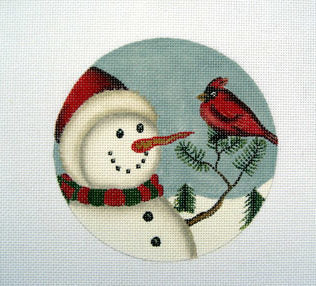 LK-04 Snowman and Cardinal