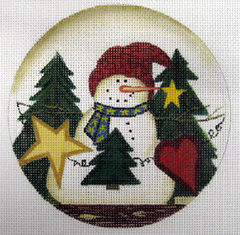 LK-39 Snowman Happy Holidays
