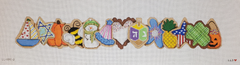 LL-APR-2 All Holiday Cookies Apron Row w/Hanukkah