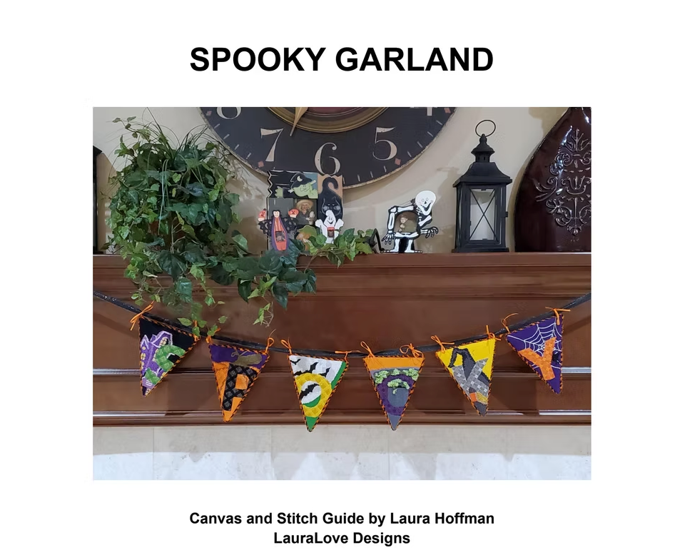 SG-SPOOKY SPOOKY Garland Stitch Guide