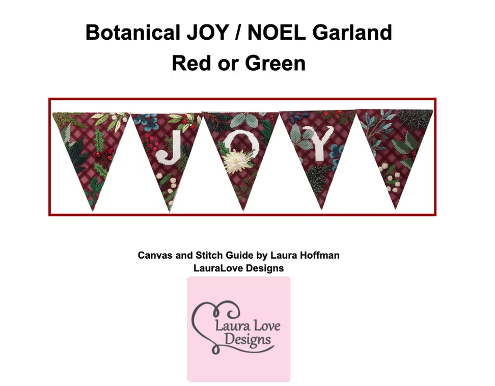 SG-JOY JOY/NOEL Garland Stitch Guide
