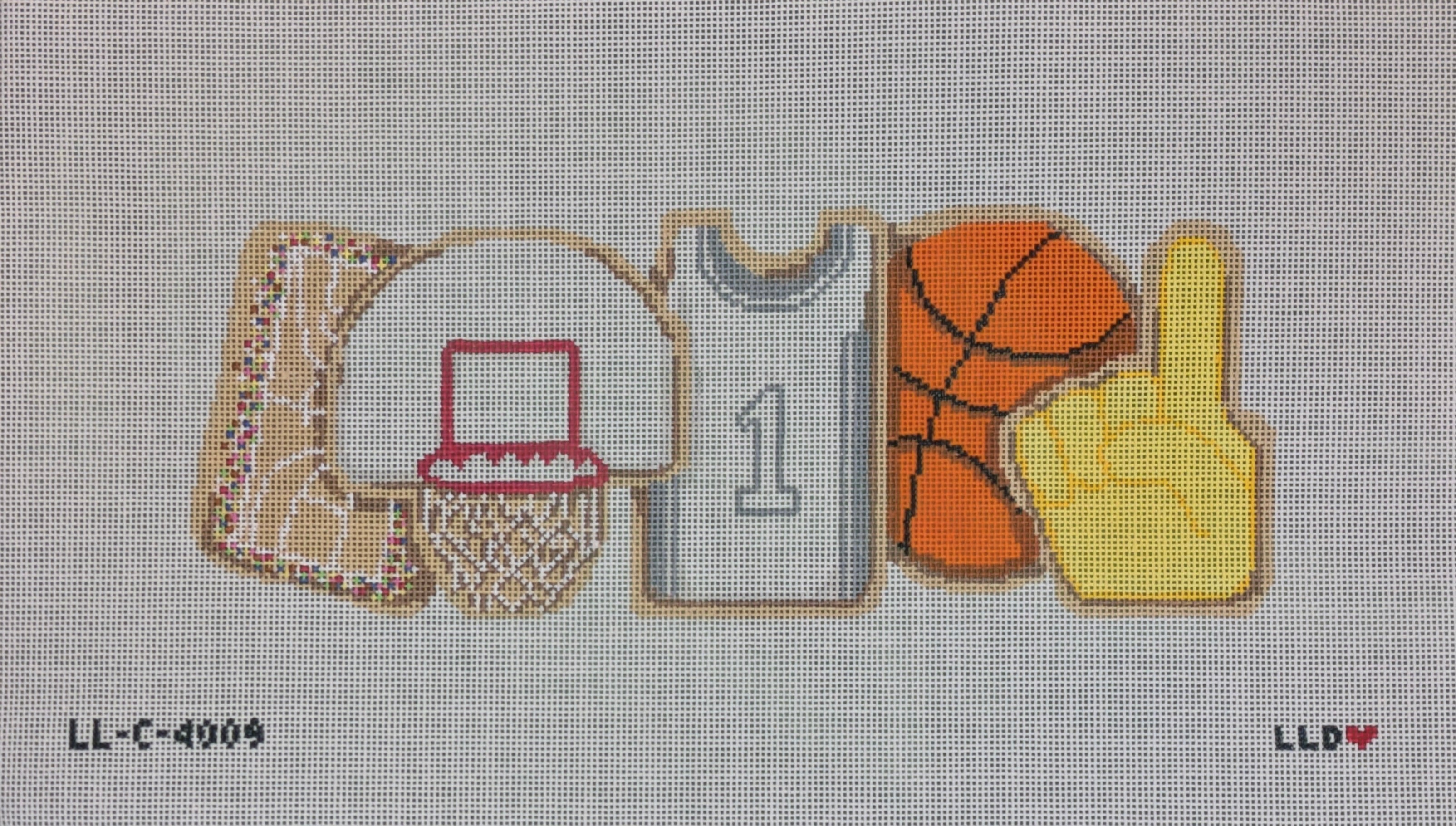 LL-C-4009 Basketball Cookies Row