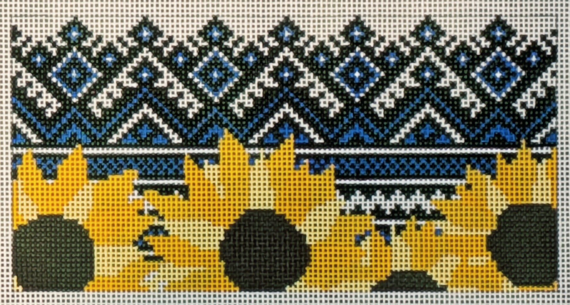 LL-CL-3 UKR Sunflower Clutch Insert--UKR Red Cross