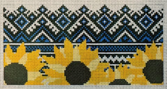 LL-CL-3 UKR Sunflower Clutch Insert--UKR Red Cross