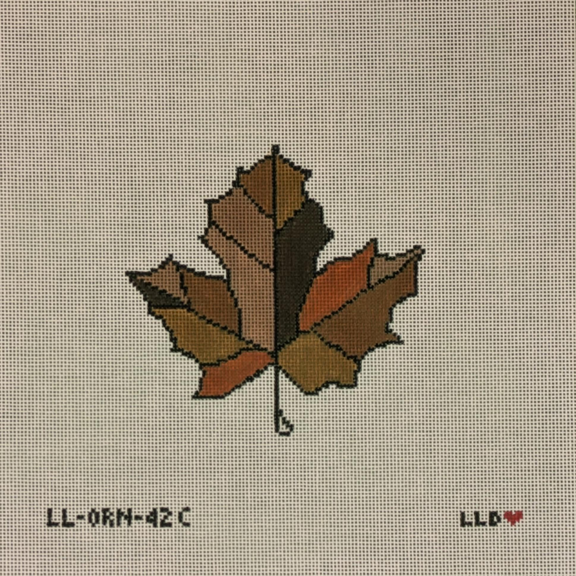 LL-ORN-42C Maple Leaf Browns