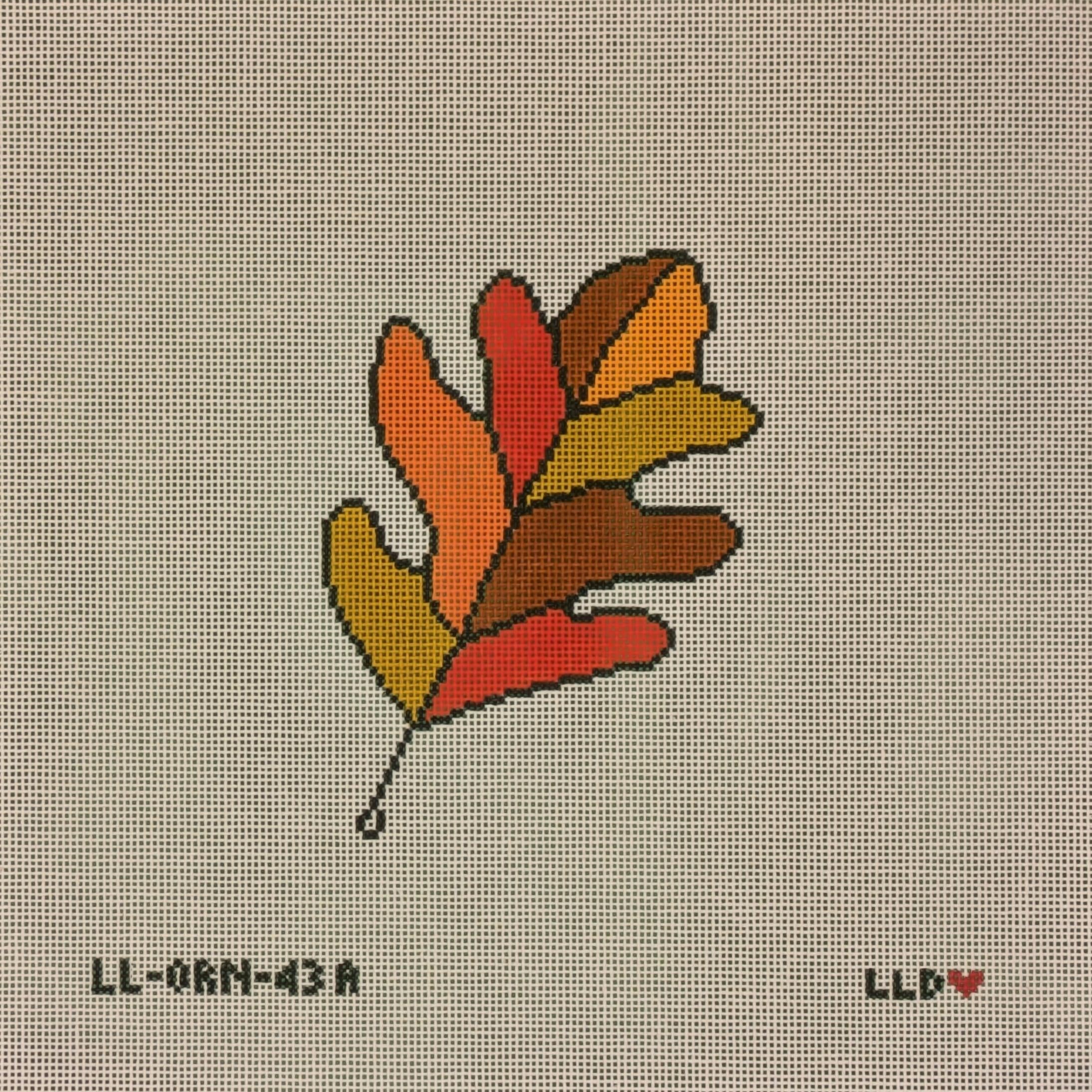 LL-ORN-43A Oak Leaf Oranges