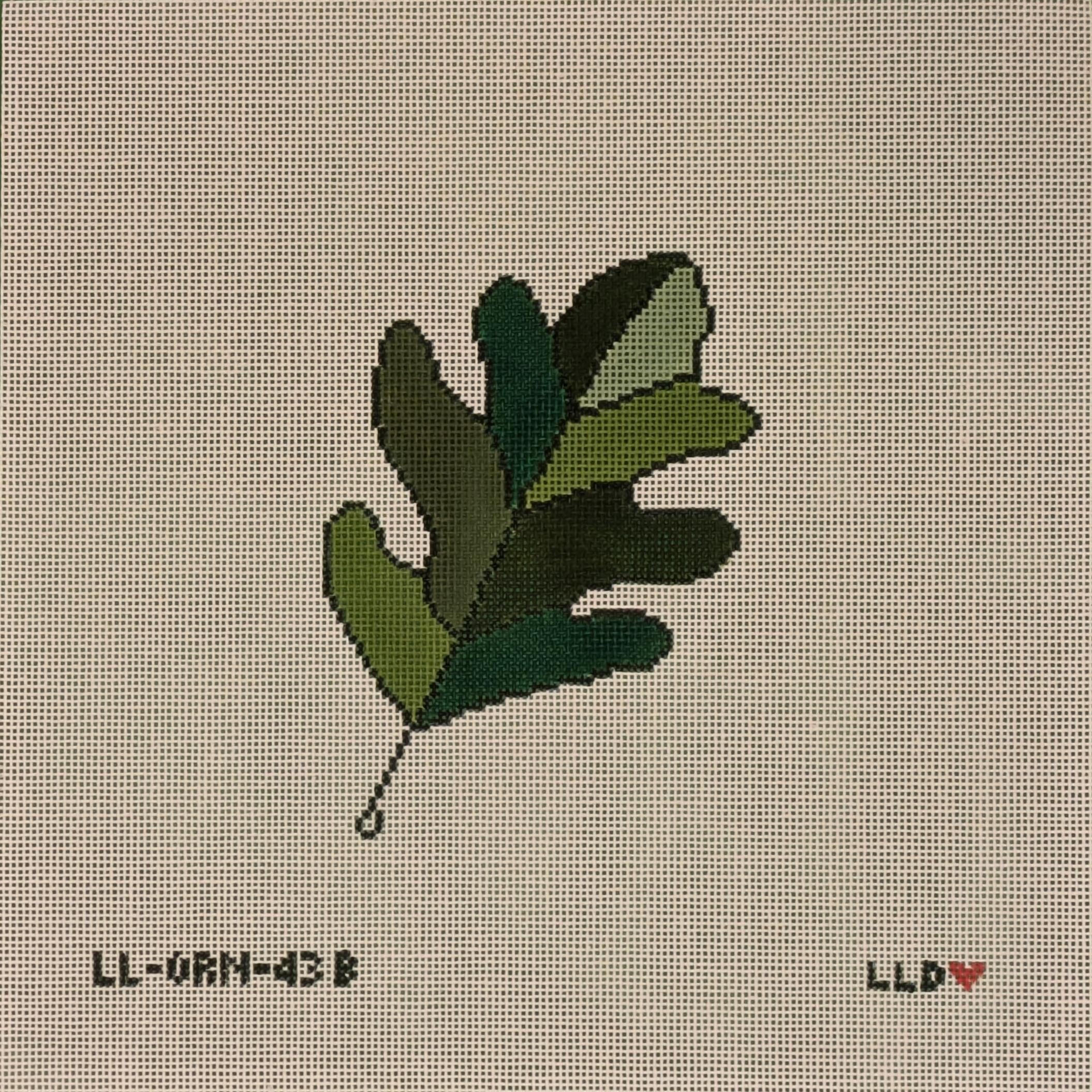 LL-ORN-43B Oak Leaf Greens