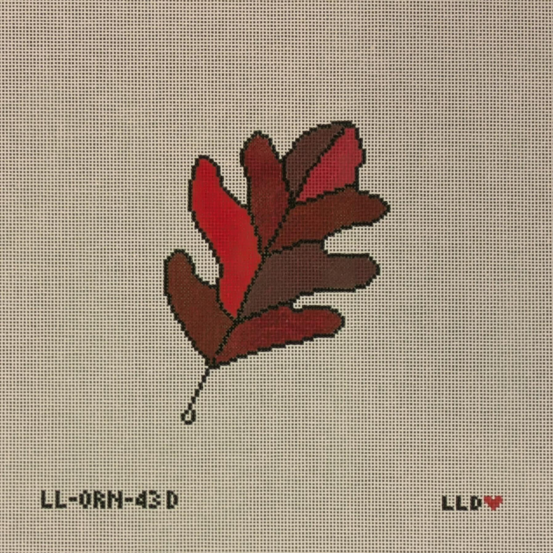 LL-ORN-43D Oak Leaf Reds