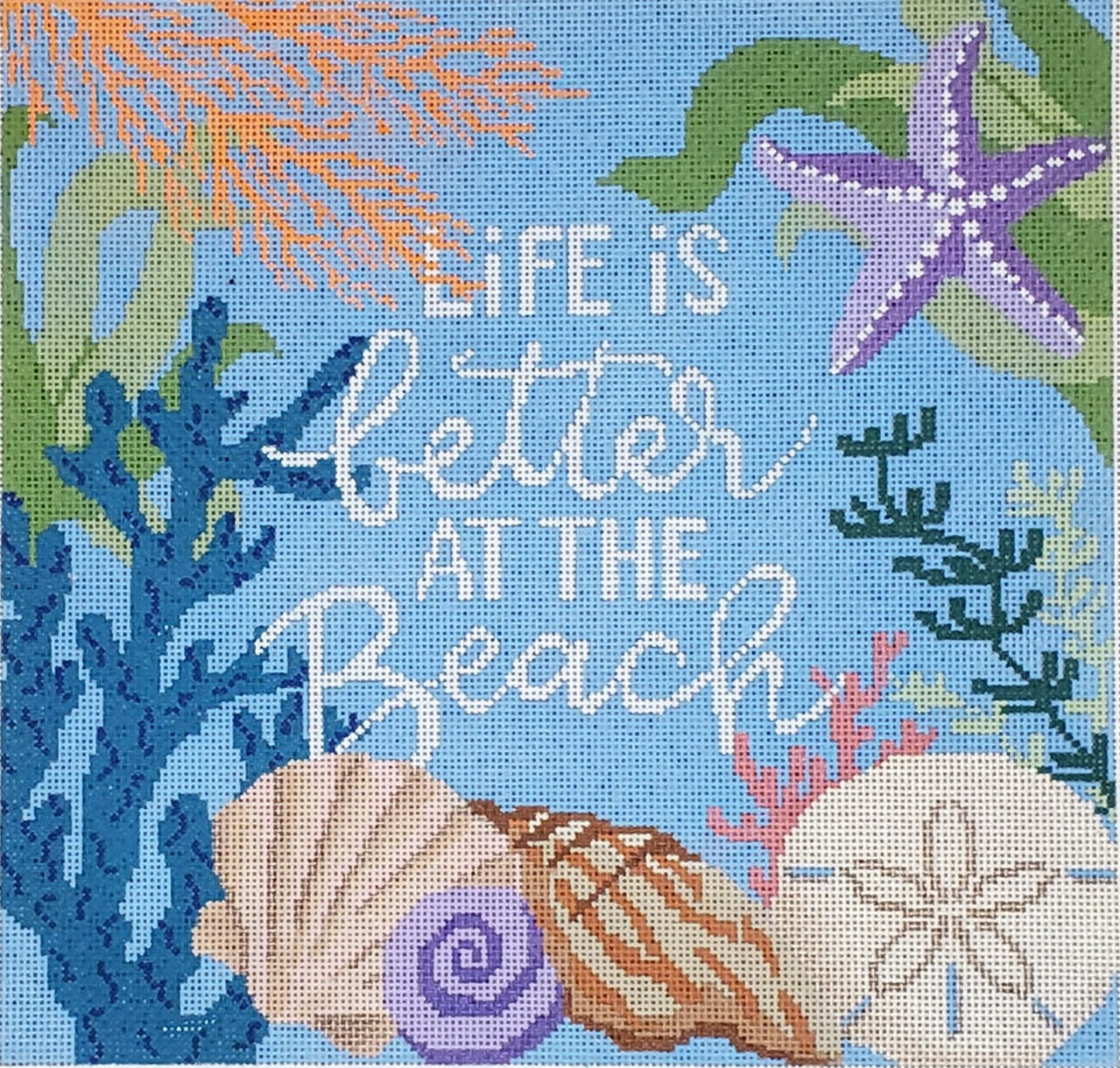 LL-PW-15 Life is Better at the Beach Pillow