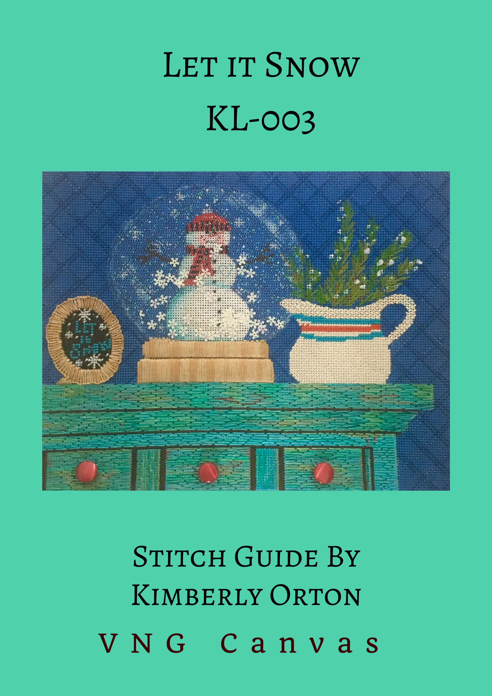 KL-003SG SLet it Snow Stitch Guide
