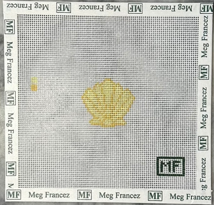 MFN Yellow Shell Mini Bag Charm