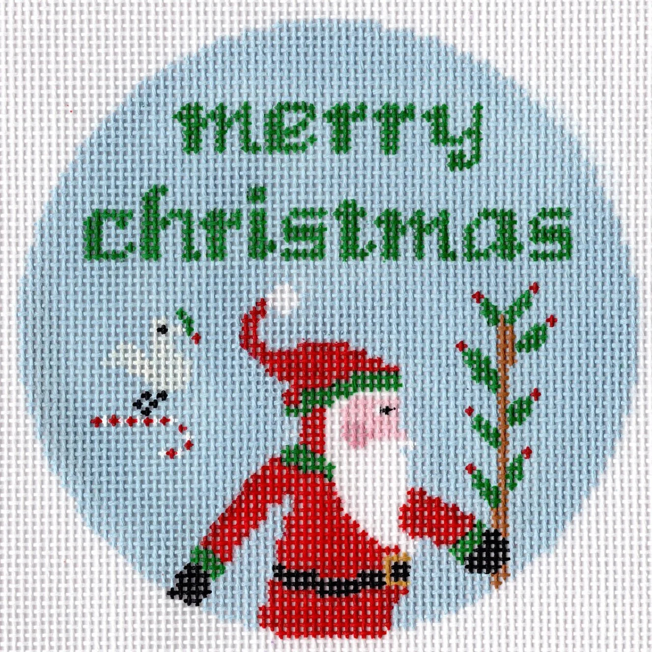 Hello Tess HT204 Merry Christmas Round
