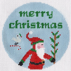 Hello Tess HT204 Merry Christmas Round