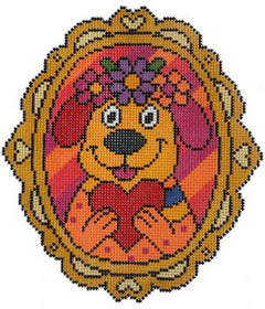 PET-418_AED Lulu's Heart Full of Happiness Golden Dog