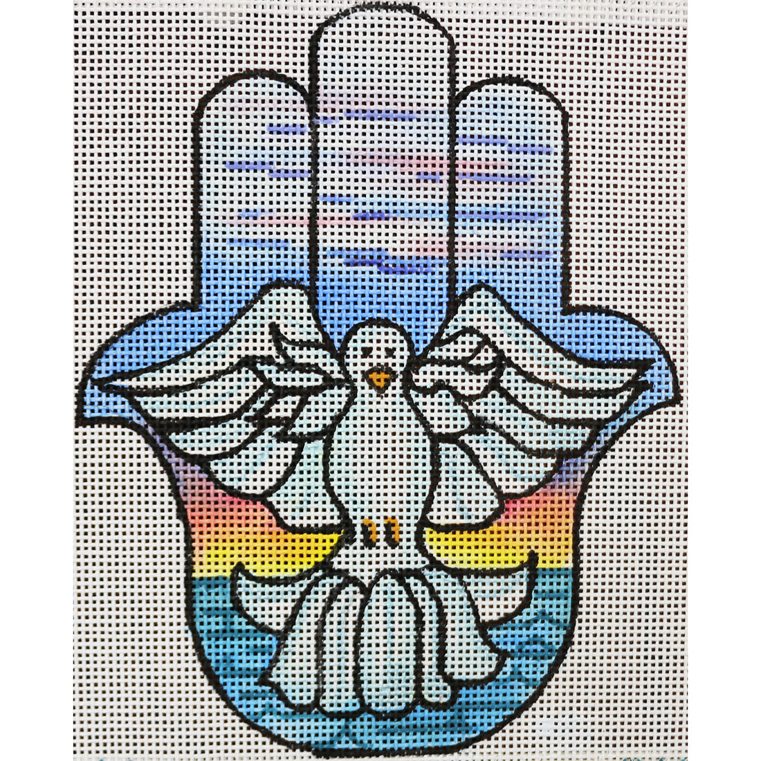 R1061 Hamsa Dove