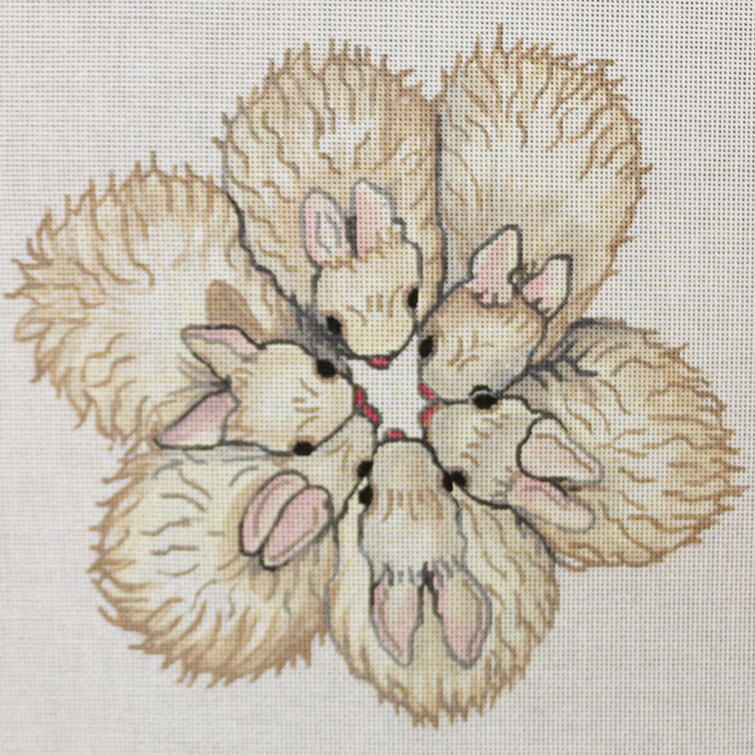 R1121 Bunny Wreath